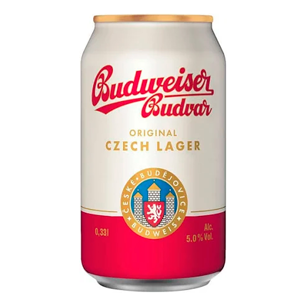 BUDWEISER 330ml Beer can