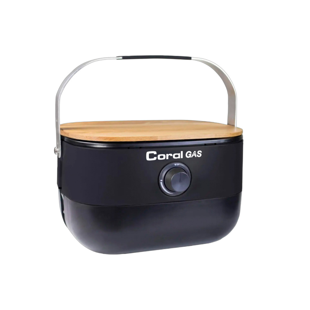 Coral Gas Mini BBQ Black