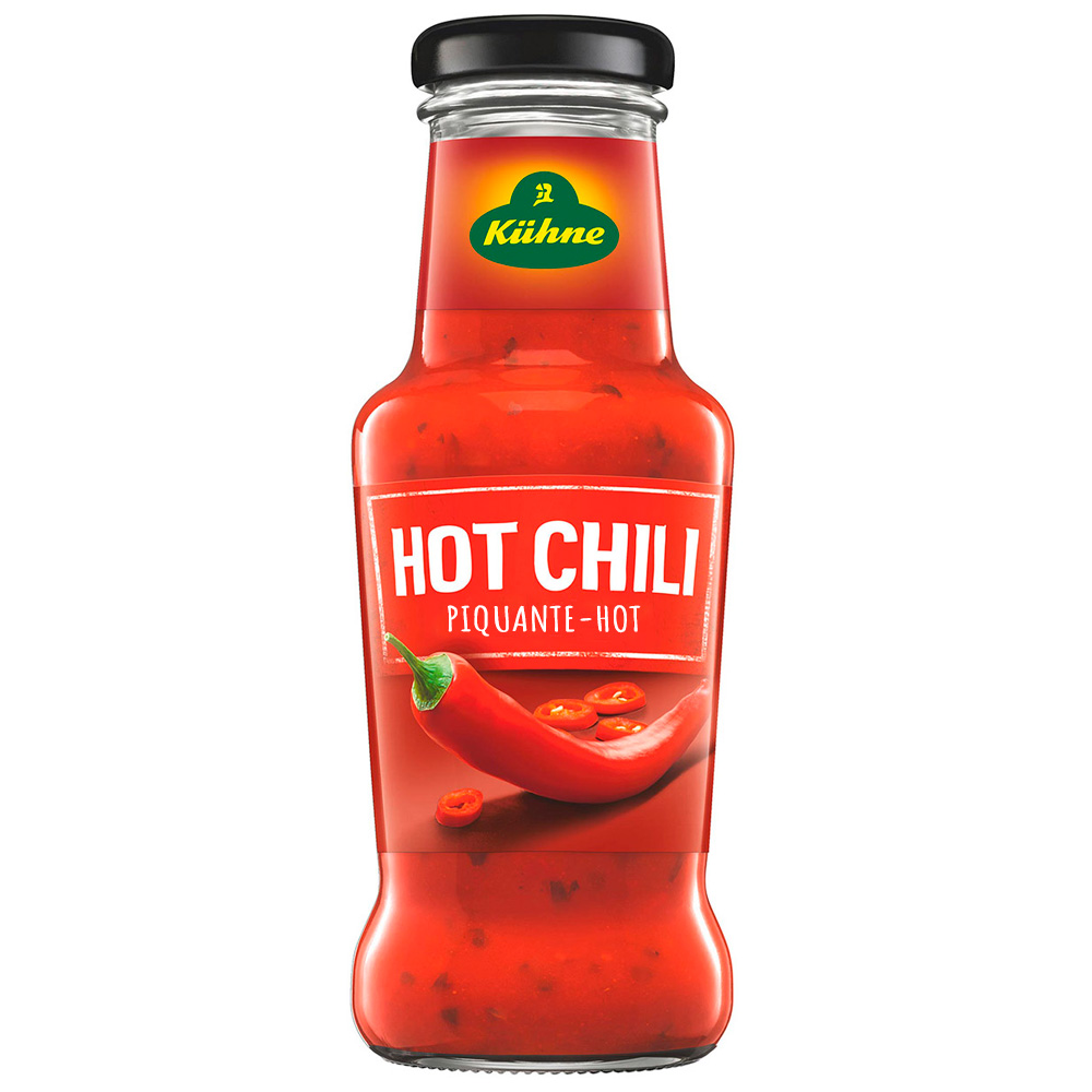 Kuhne HOT CHILI SAUCE JAR 250ml