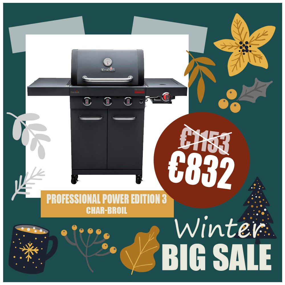 CHAR BROIL PROFESSIONAL POWER EDITION 3