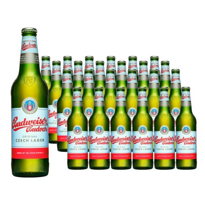 24 x BUDWEISER 330ml Beer Bottle