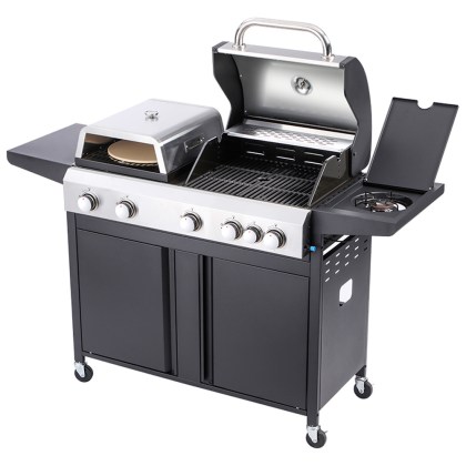 BORMANN Elite BBQ5060 Gas Grill 3 in 1 Combo Grill
