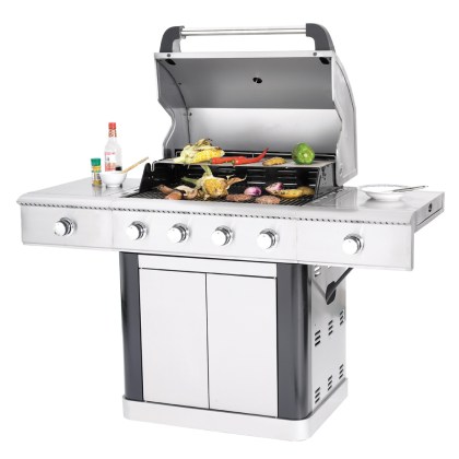BORMANN GAS BBQ GRIL ZENITH 4+2 GAS BURNER Ι Grill me