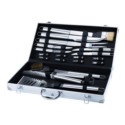 BORMANN TOOLS BBQ SET 18pcs INOX BAG