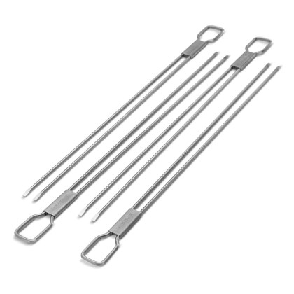 Broil King Dual Skewer Set 4 pcs 31 cm Διπλά Καλαμάκια Ψησίματος