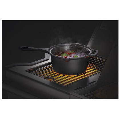 Cast Iron pan 19cm with Lid 2lt