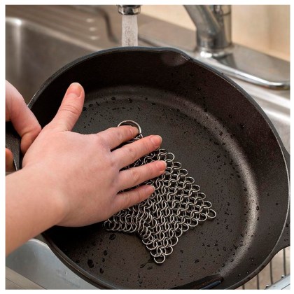 Chain Mail Cleaner XL for Cast and Wrought Iron Petromax