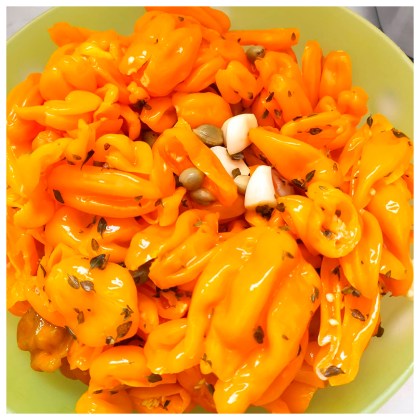 Chileli Fermented Habanero Πολύ καυτερή σάλτσα