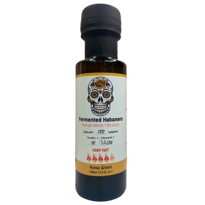 Chileli Fermented Habanero Πολύ καυτερή σάλτσα