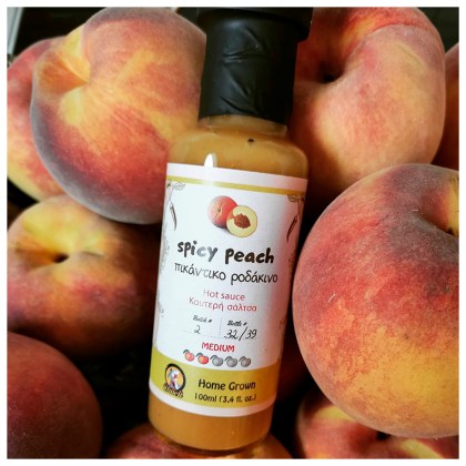 Chileli Spicy Peach Μέτρια καυτερή σάλτσα