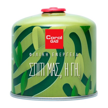 Coral Gas BOTTLE 500g Mixture (Butane/Propane) Green