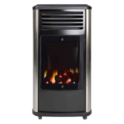 Coral Gas Manhattan Gas Stove 3000W Black 38x42x69cm