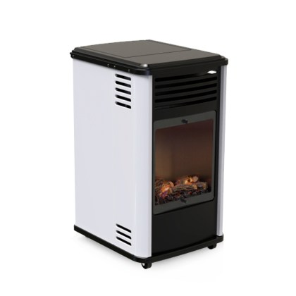 Coral Gas Manhattan Gas Stove 3000W Black-White 38x42x69cm
