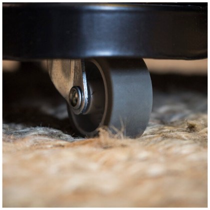 Coral Gas Manhattan Σόμπα Υγραερίου 3000W Μαύρο-Άσπρο 38x42x69cm 