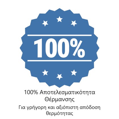 Coral Gas Manhattan Σόμπα Υγραερίου 3000W Μαύρο-Άσπρο 38x42x69cm 