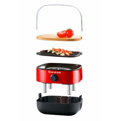 Coral Gas Mini BBQ Black