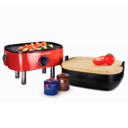 Coral Gas Mini BBQ Black