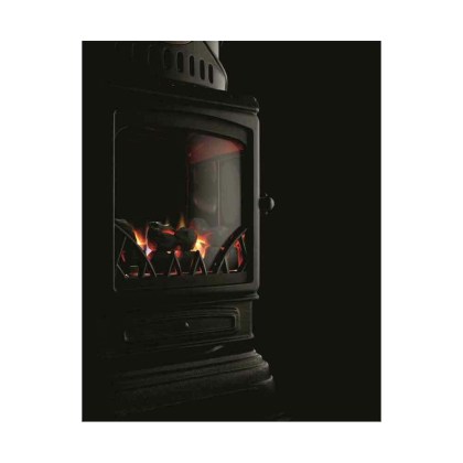Coral Gas Provence Gas Stove 3000W Black 47x58x80cm
