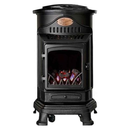 Coral Gas Provence Gas Stove 3000W Black 47x58x80cm