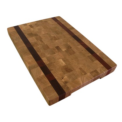 Cutting Board Oak and Sapele Model 020 Large