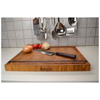 Cutting Board Oak and Sapele Model 020 Small
