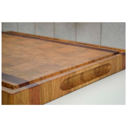 Cutting Board Oak and Sapele Model 020 Small
