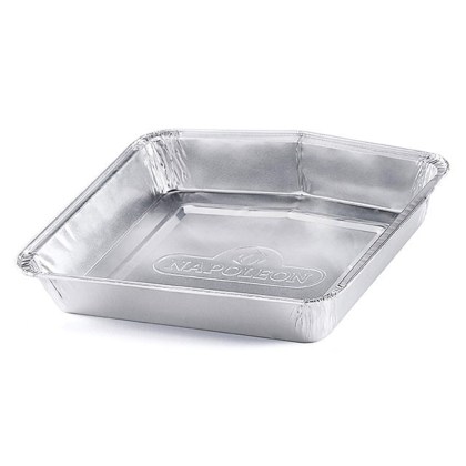 Disponsable Aluminium Grease Trays Napoleon TravelQ 5pcs Ανταλλακτικά Ταψάκια Αλουμινίου