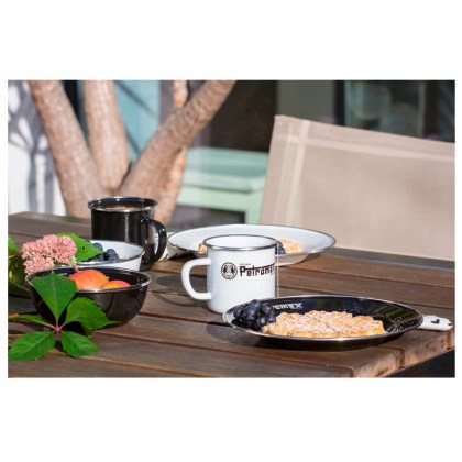 Enamel Plates black (2 pieces in Set) Petromax