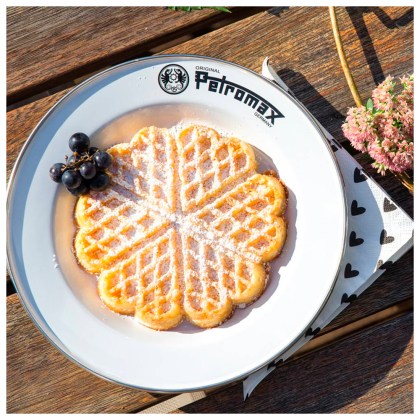 Enamel Plates white, Set of 2 pcs. (26 cm) Petromax