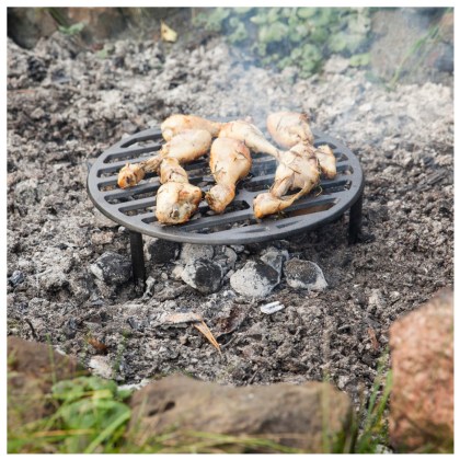 Fire pit grill
