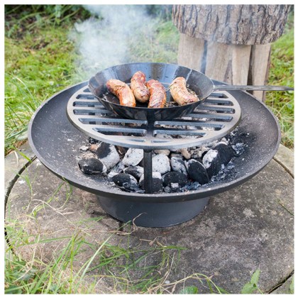Fire pit grill
