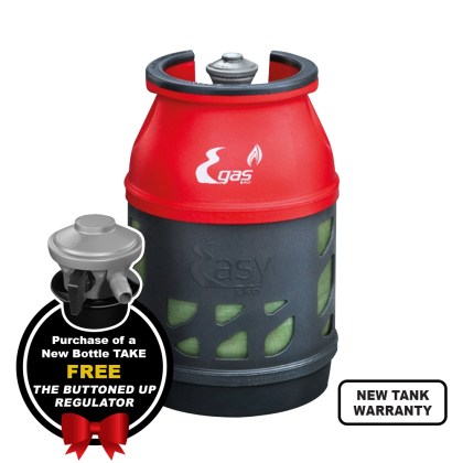 GAS BOTTLE EKO E-GAS 7,5kg - New Bottle Warranty