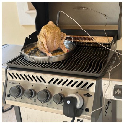 Grill Control Starter Kit BBQ Temperature Control Machine via mobile phone