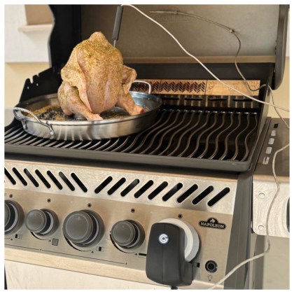 Grill Control Starter Kit BBQ Temperature Control Machine via mobile phone
