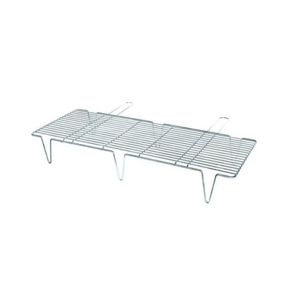 GRILL GRATE BBQ INOX WITH HANDLE (40cm X 100cm X 13,5cm) 