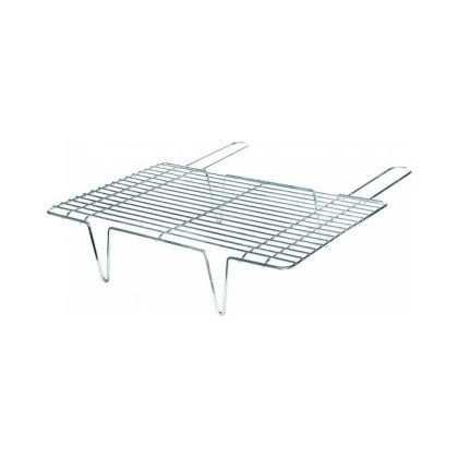 GRILL GRATE BBQ INOX WITH HANDLE (40cm X 80cm X 13,5cm) 