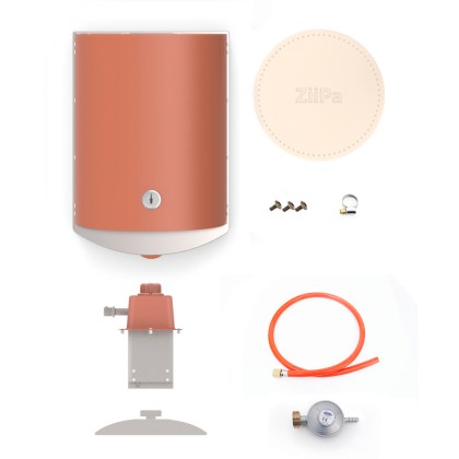 Gas oven Ziipa Piana Terracotta
