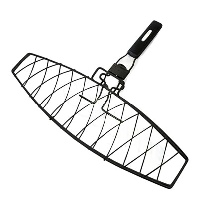 GrillPro Grill GRATE for FISH With DETACHED Handle