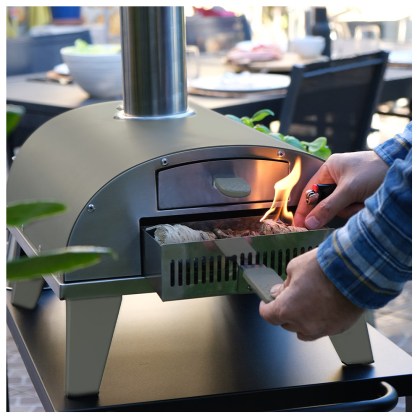 Home Pizza Pellet Oven Ziipa Piana Eucalyptus