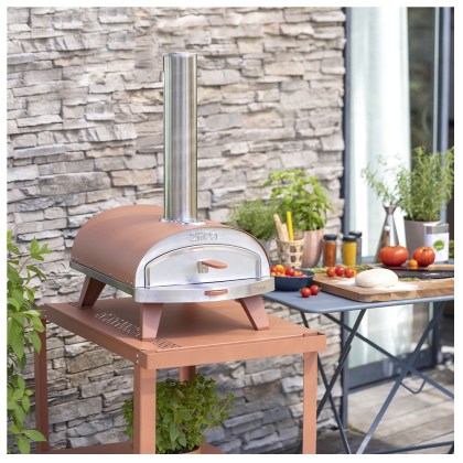 Home Pizza Pellet Oven Ziipa Piana Terracotta