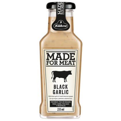 KUHNE SAUCE MEAT BLACK GARLIC 235ml