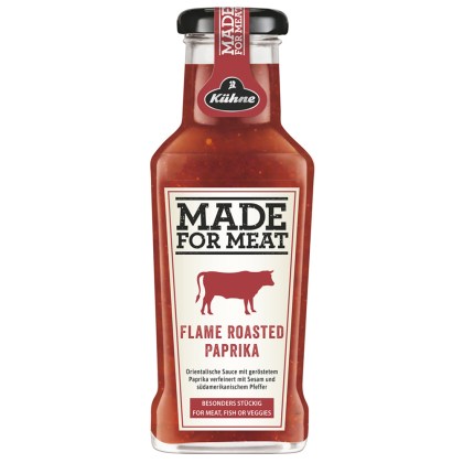 KUHNE SAUCE MEAT FLAME ROASTED PAPRIKA 235ml