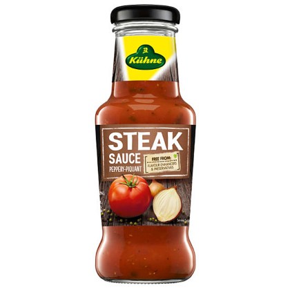 KUHNE STEAK SAUCE PEPPERY-PIQUANT 250ml 