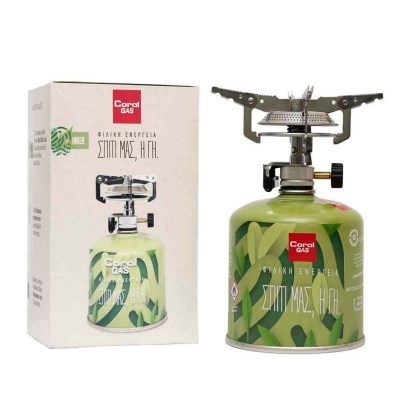 Kitchen Hob HIKER plus bottle Coral Gas 500g