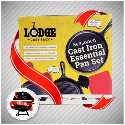 LODGE Essential Μαντεμένιο Σετ 6 τεμαχίων