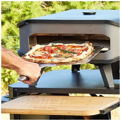 COZZE LIGHTWEIGHT PIZZA PADDLE WITH HOLES 75X40X35 CM - ALUMINIUM