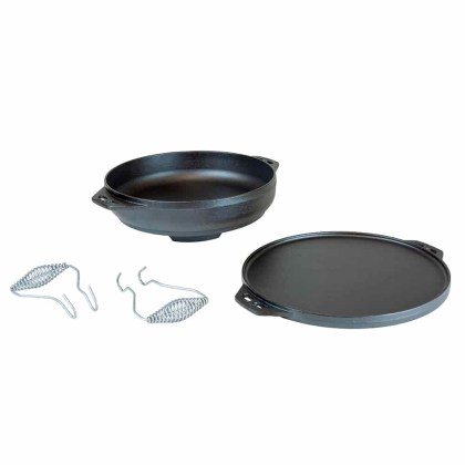LODGE 14 Inch Cast Iron Cook-It-All