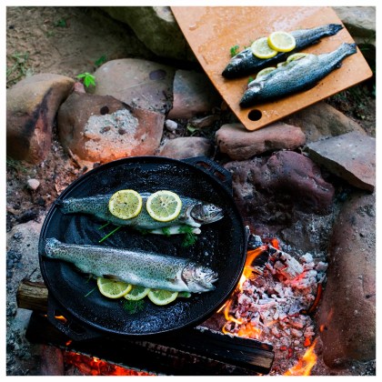 LODGE 14 Inch Cast Iron Cook-It-All