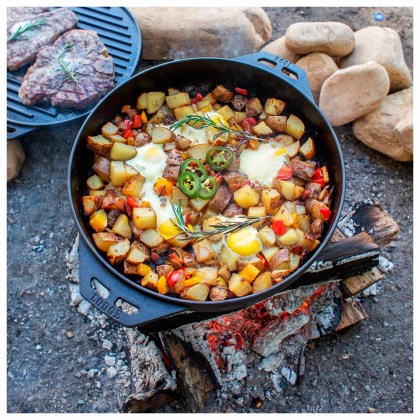 LODGE 14 Inch Cast Iron Cook-It-All