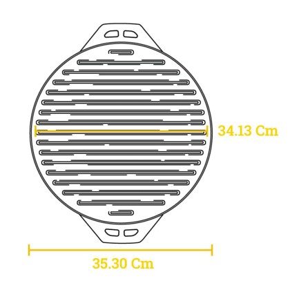 LODGE 14 Inch Cast Iron Cook-It-All